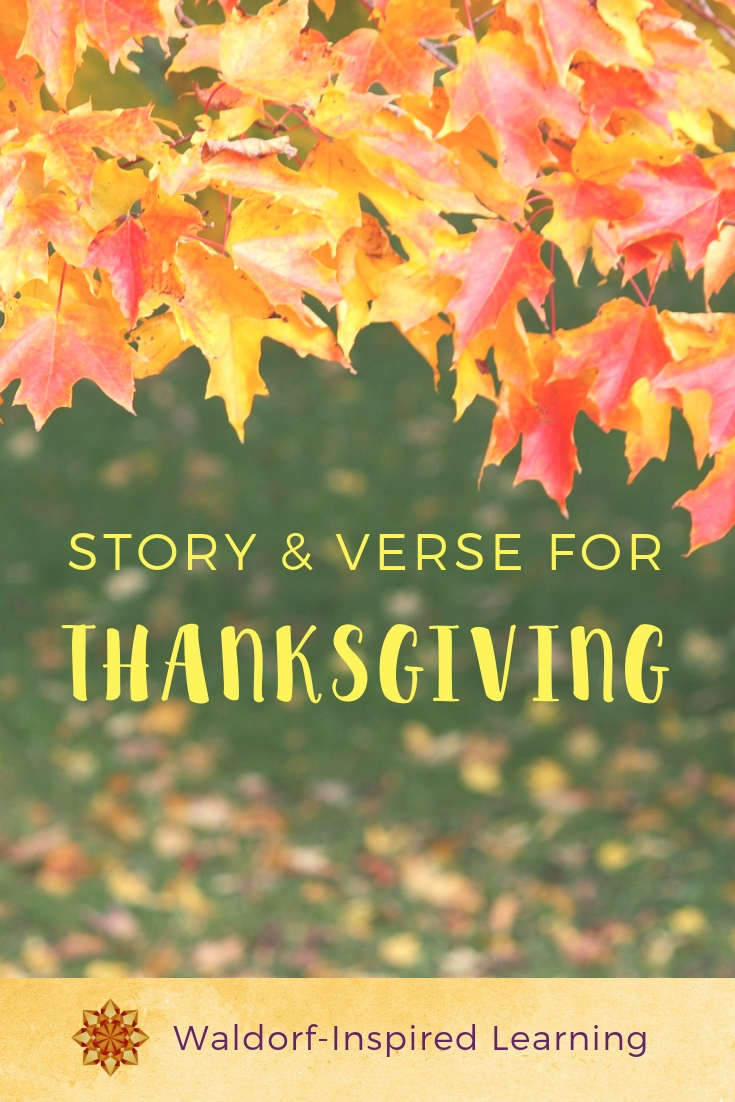 Story and Verse for Thanksgiving