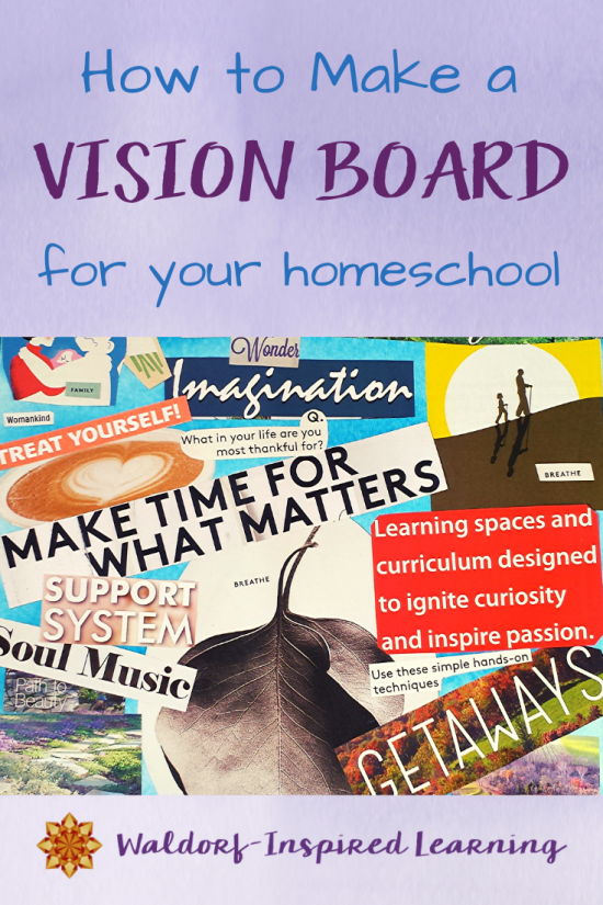 How to Make a Vision Board ⋆ Art of Homeschooling