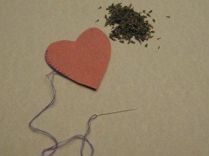 Felt Heart Sachet