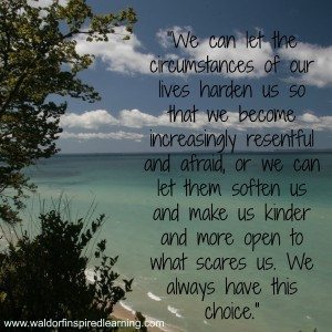 As homeschooling Moms, we always have a choice about how we respond to any given situation. If only we can recognize our attitude choices.