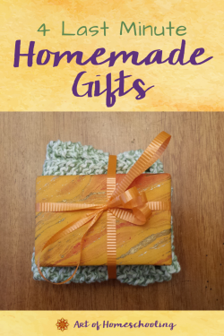 4 Last Minute Handmade Gifts