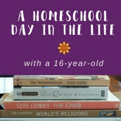 A Homeschool Day in the Life (with a 16-year-old)