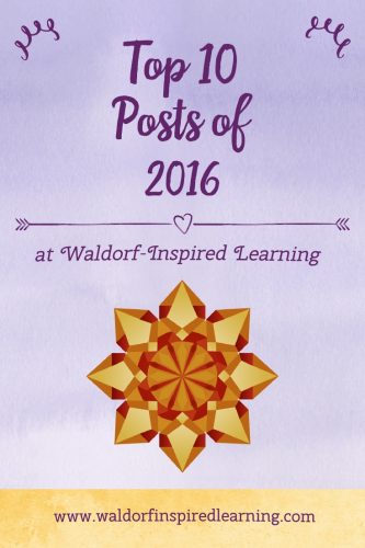 Top 10 Posts of 2016 at Art of Homeschooling