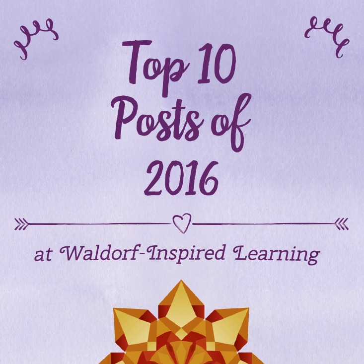 Top 10 Posts of 2016 at Art of Homeschooling