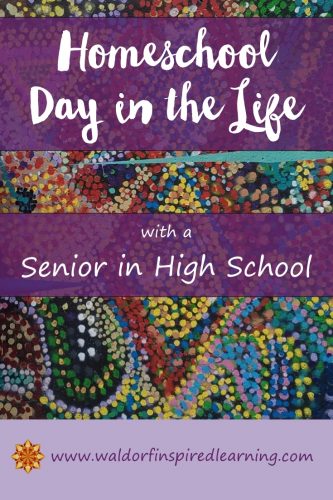 Homeschool Day in the Life with a Senior in High School