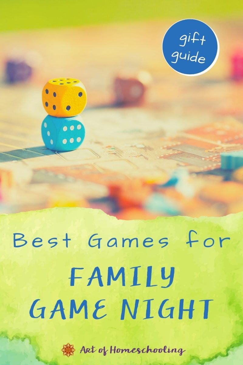 Best Games for Family Game Night ⋆ Art of Homeschooling