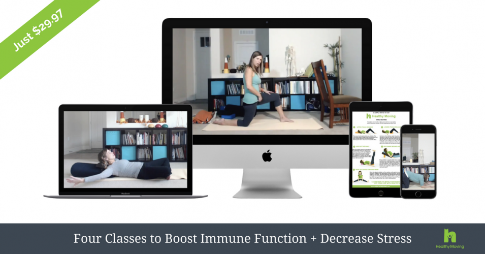 Stress Relief Bundle - Four Classes to Boost Immune Function & Reduce Stress