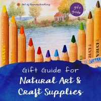 Gift Guide for Natural Art & Craft Supplies