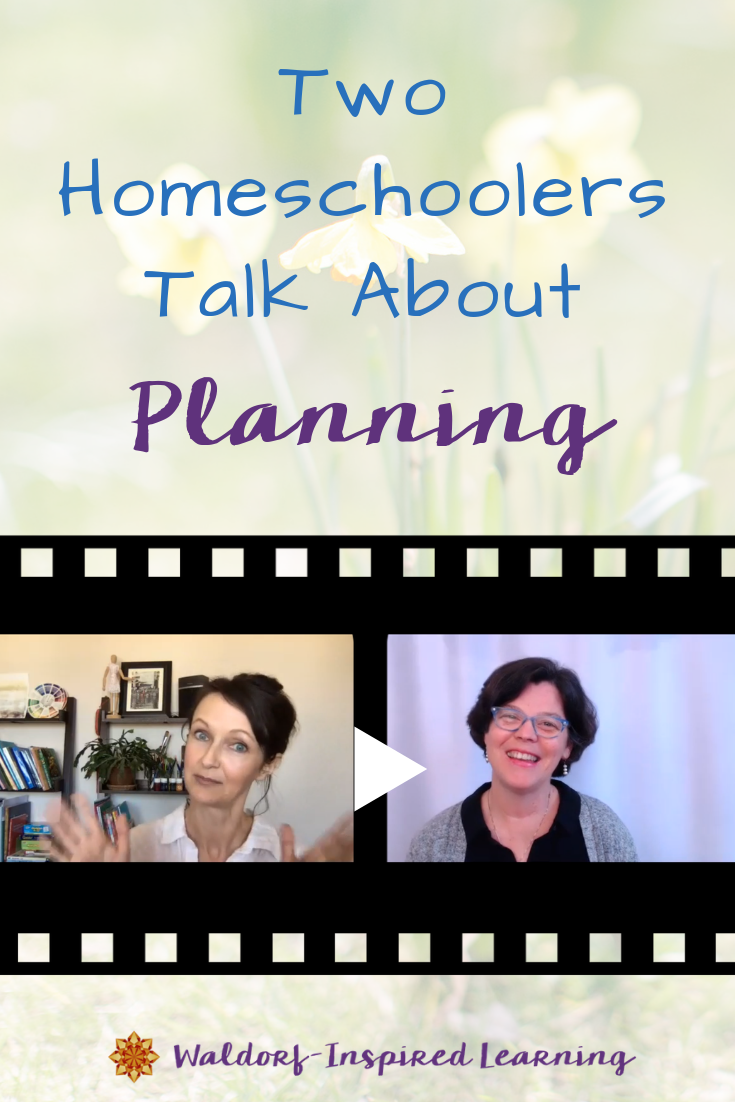 2 Homeschoolers Talk About Planning