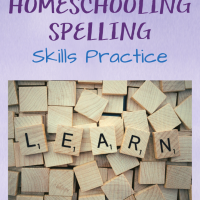 Help for Homeschooling Spelling Skills Practice