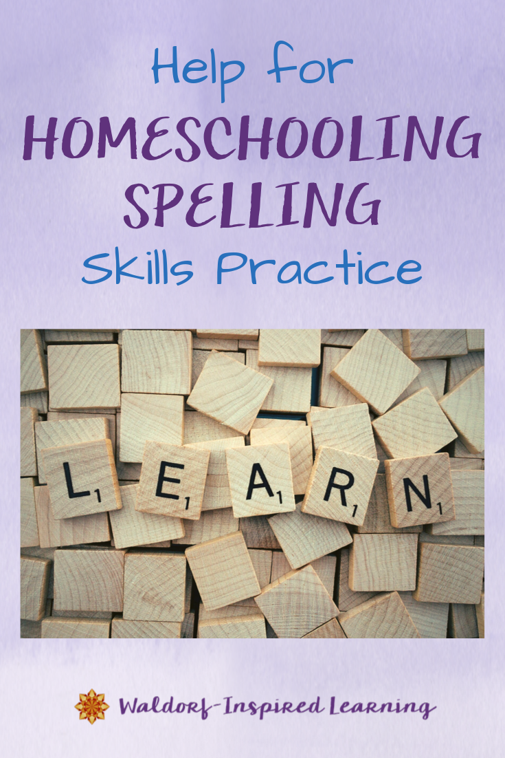 Help for Homeschooling Spelling Skills Practice