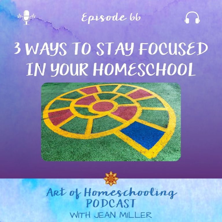 3 Ways to Stay Focused in Your Homeschool