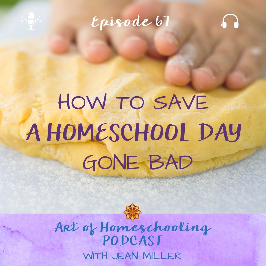How to Save a Homeschool Day Gone Bad