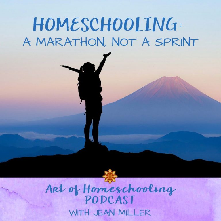 Homeschooling is a Marathon, Not a Sprint