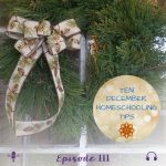 Ten December Homeschooling Tips