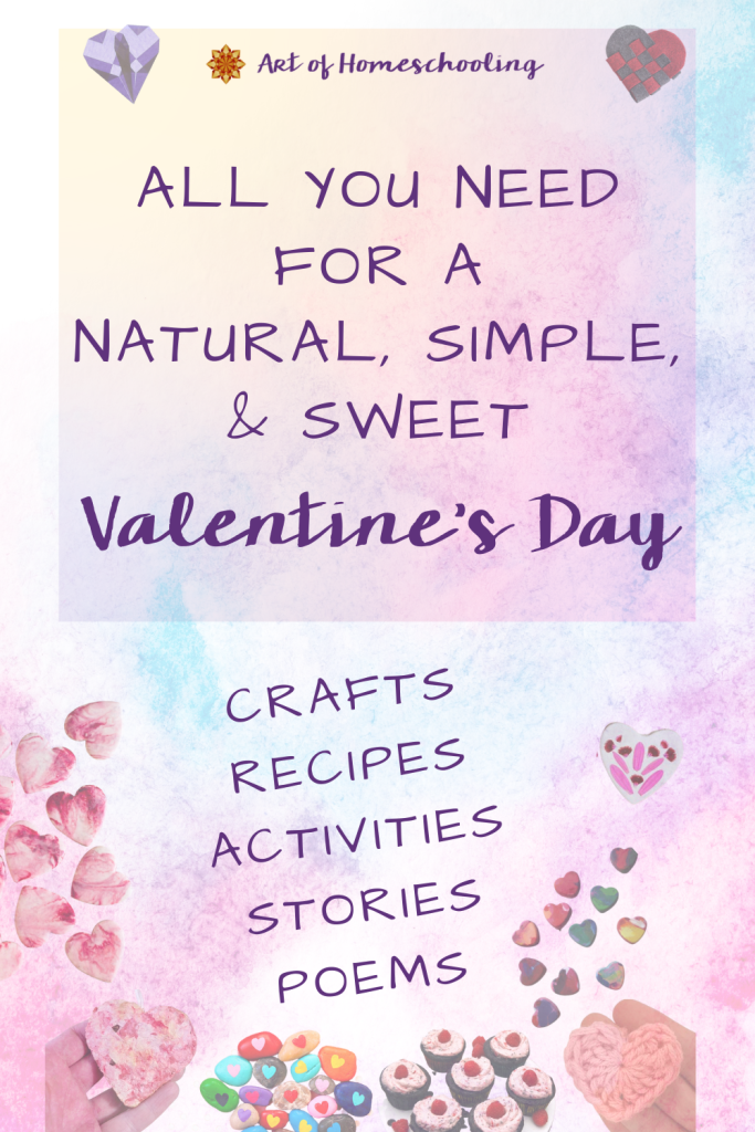 A Simple Nature Valentine Keepsake • Little Pine Learners