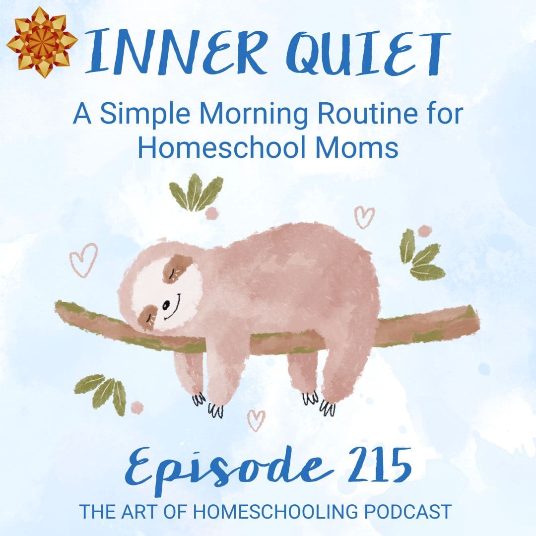 Curated visual reference: Fresh Look at Inner Quiet A Simple Morning Routine For Homeschool Moms