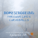 Homeschooling Through Life's Curveballs