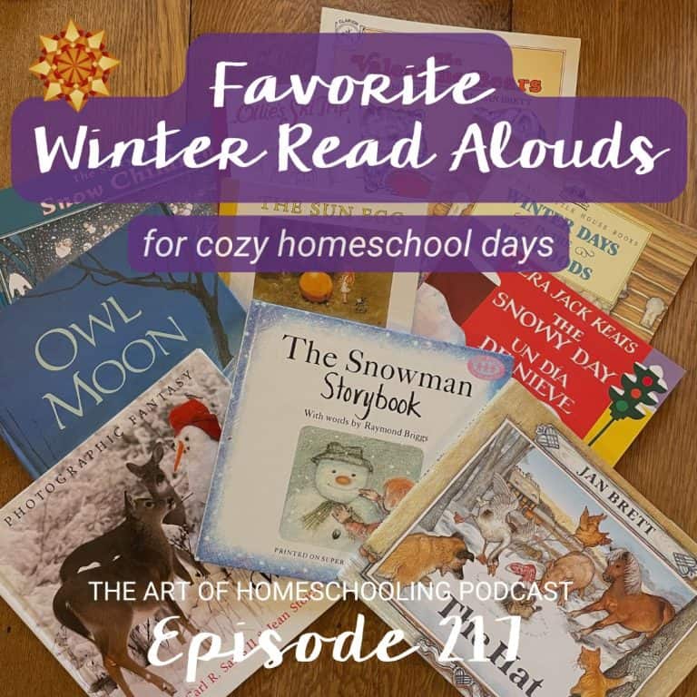 Favorite Winter Read-Alouds for Cozy Homeschool Days