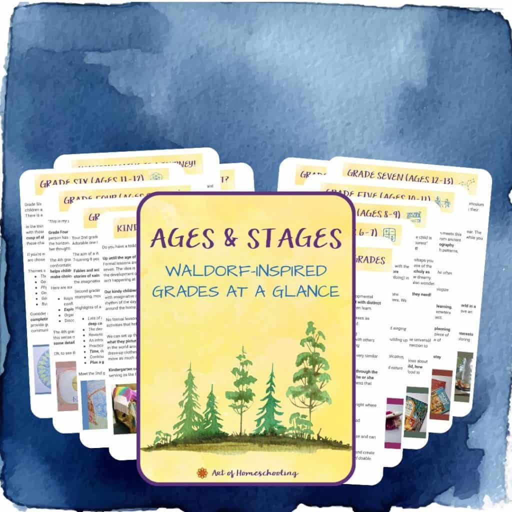 Ages & Stages: Waldorf Inspired Grades at a Glance