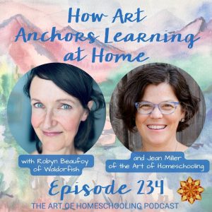 How Art Anchors Learning at Home