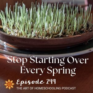 Stop Starting Over Every Spring