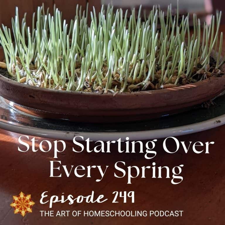 Stop Starting Over Every Spring